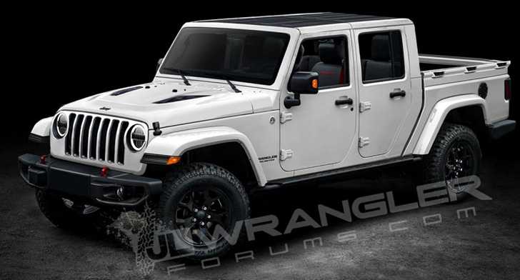 2018 Jeep Wrangler Ute Rendered, And It Looks Good