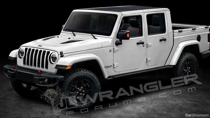 2018 Jeep Wrangler Ute Rendered, And It Looks Good