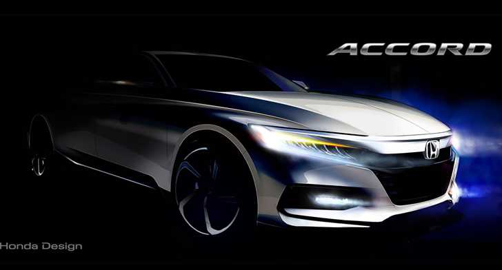 Honda Teases 2018 Accord, Unveiling Mid-July
