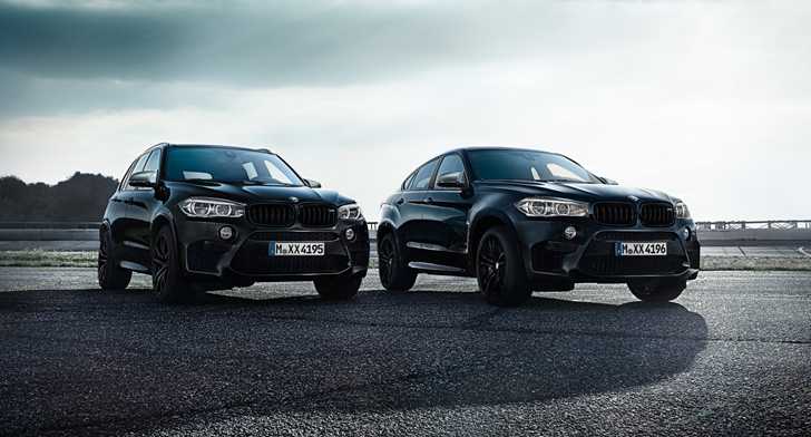 BMW X5M, X6M Black Fire Editions
