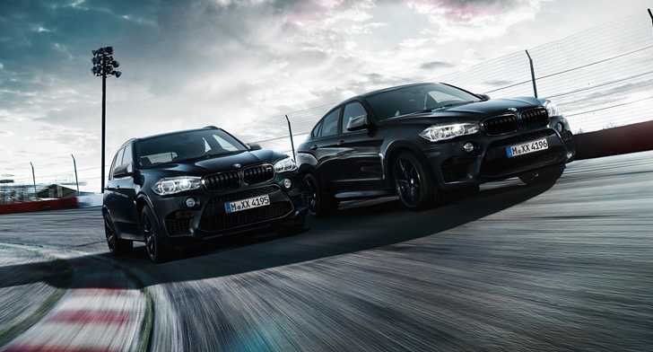 BMW X5M, X6M Black Fire Editions