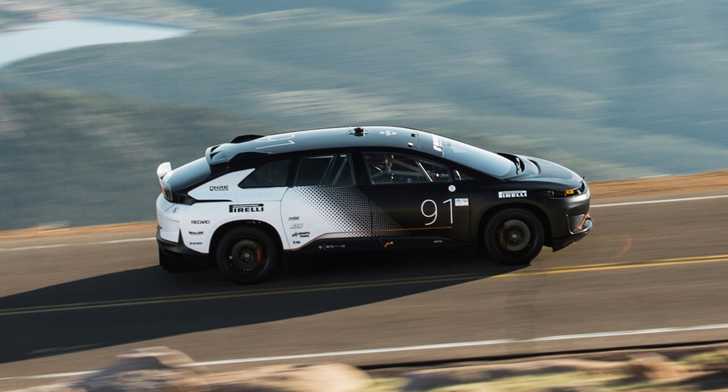 Faraday Future FF91 Breaks EV Hillclimb Record