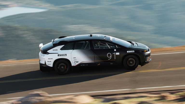 Faraday Future FF91 Breaks EV Hillclimb Record