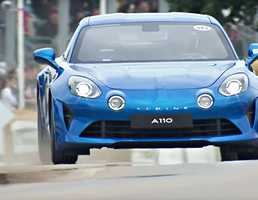 2017 Alpine A110 Makes Dynamic Debut At Goodwood