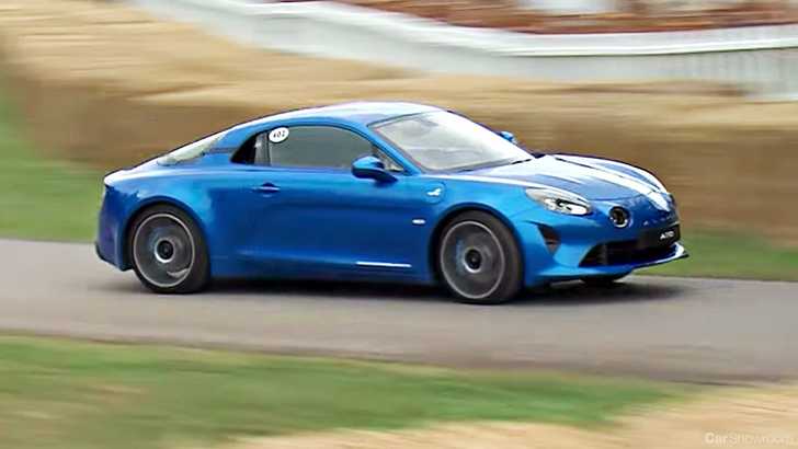 2017 Alpine A110 Makes Dynamic Debut At Goodwood