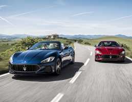 2018 Maserati GranTurismo & GranCabrio Debut At Goodwood