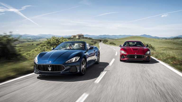 2018 Maserati GranTurismo & GranCabrio Debut At Goodwood