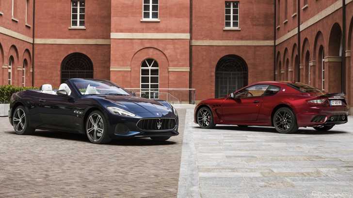 2018 Maserati GranTurismo & GranCabrio Debut At Goodwood
