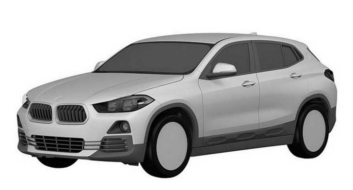 2018 BMW X2 Leaked In Patent Images