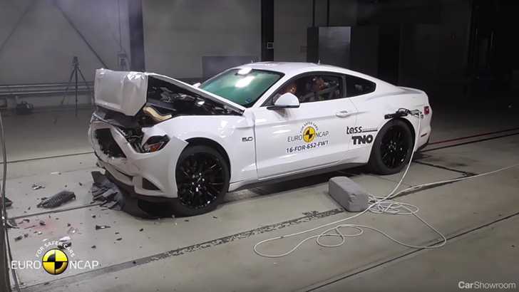 2018 Ford Mustang Gets Improved 3-Star EuroNCAP Rating