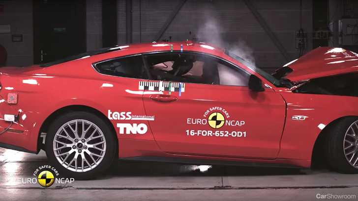 2018 Ford Mustang Gets Improved 3-Star EuroNCAP Rating