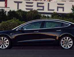 2017 Tesla Model 3 Shown Off In Production Trim