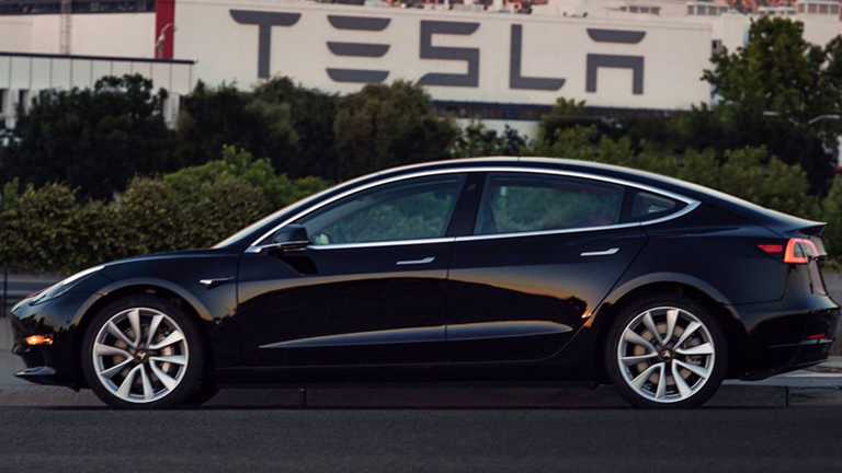 2017 Tesla Model 3 Shown Off In Production Trim