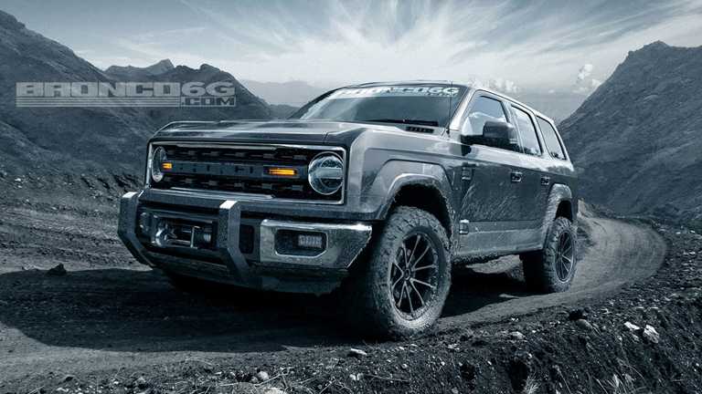2020 Ford Bronco Rendered, Looks Brilliant
