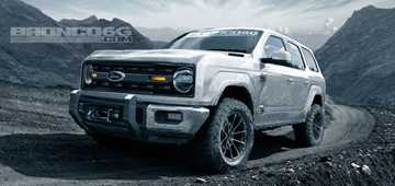 2020 Ford Bronco Rendered, Looks Brilliant