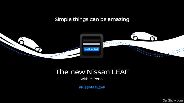 2018 Nissan LEAF - e-Pedal - Teaser