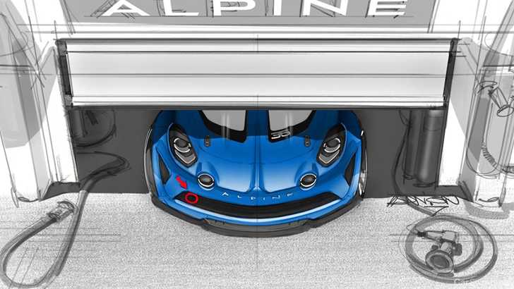 Alpine Teases A110 Cup Racer, Single-Make Race Series