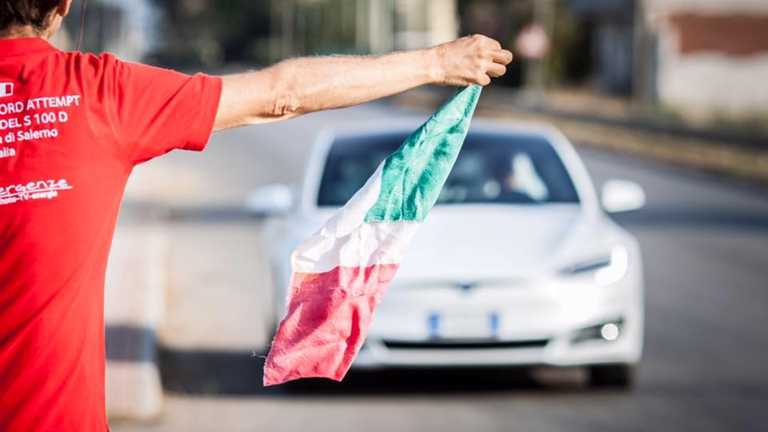 Italian Tesla Model S Owners Break 1,000km On Single Charge
