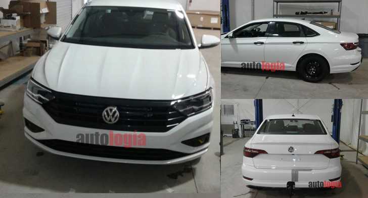 2018 Volkswagen Jetta Found Undisguised In Mexican Factory