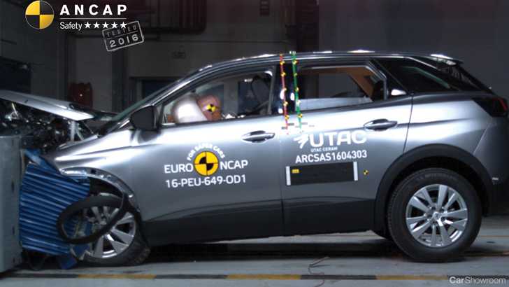 2017 Peugeot 3008 - ANCAP