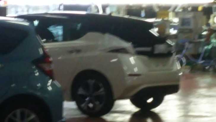 2018 Nissan Leaf Spotted At The Factory