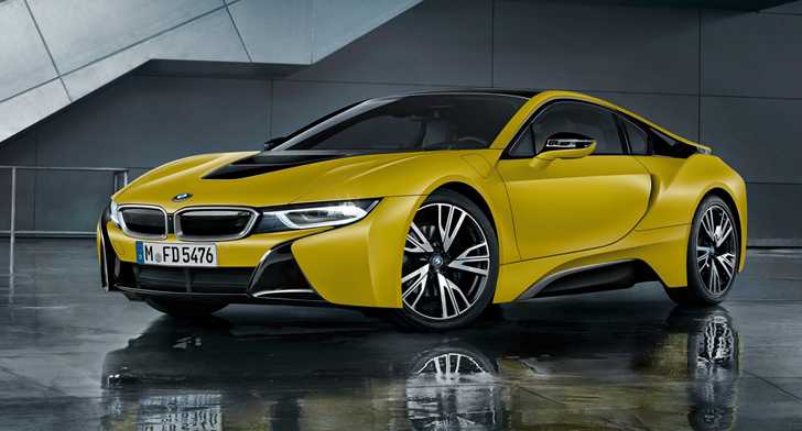 2018 BMW i8 Protonic Frozen Yellow