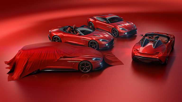 Aston Martin Vanquish Zagato Family — Four Bodystyles In All