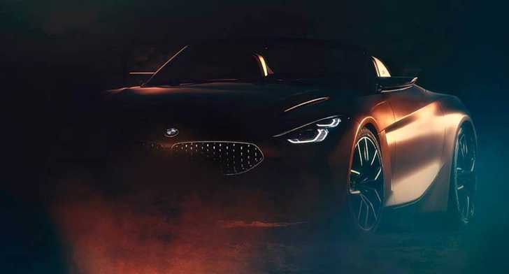 BMW Z4 Concept Teased Ahead Of Pebble Beach