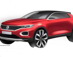 2018 Volkswagen T-Roc Teased, Again
