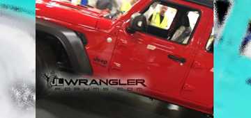 Photo Emerges Of 2019 Jeep Wrangler
