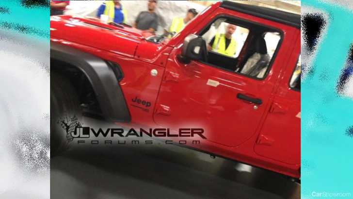 Photo Emerges Of 2019 Jeep Wrangler