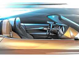 Interior Design Sketches – 2017 BMW Concept Z4