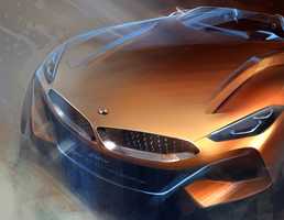 Exterior Design Sketches – 2017 BMW Concept Z4