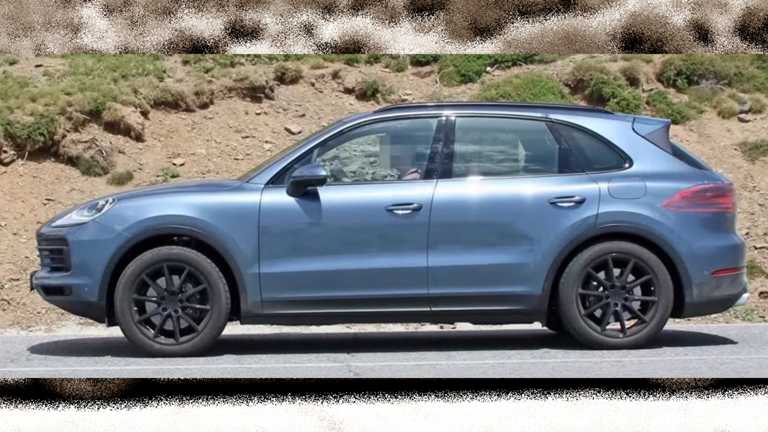 2018 Porsche Cayenne Spyshots