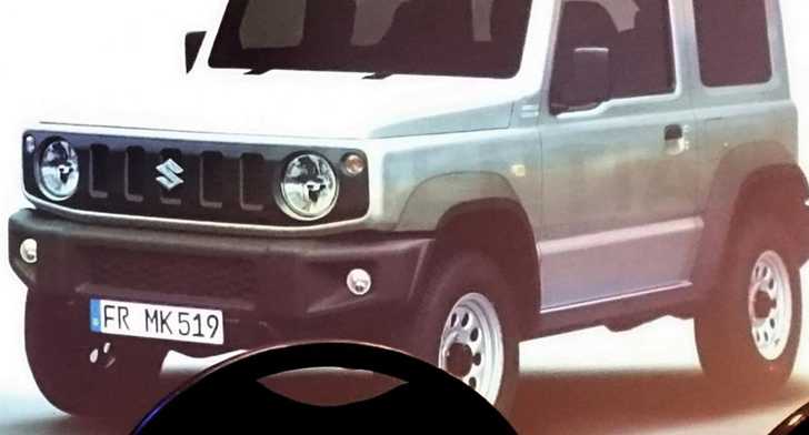 2018 Suzuki Jimny Leaked Entirely