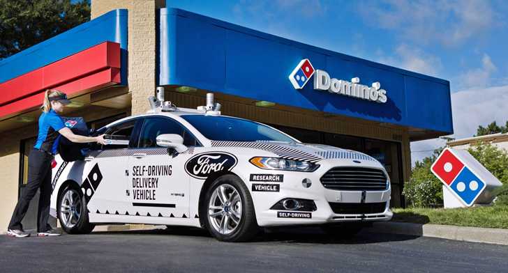 2017 Ford Fusion - Autonomous Research - Domino's Pizza