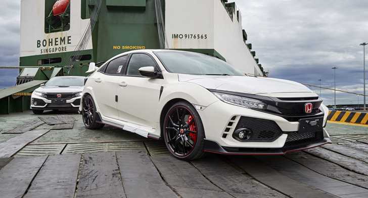 2018 Honda Civic Type R - Port Of Melbourne