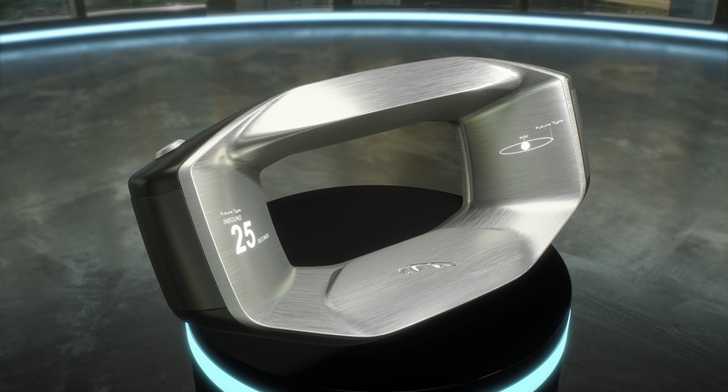 Jaguar-Land Rover Unveils 'Sayer' Steering Wheel