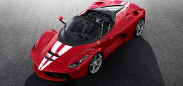 Unique LaFerrari Aperta To Be Auctioned For Charity