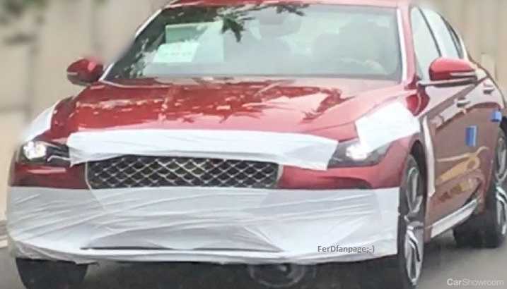Genesis G70 Spied Just Ahead Of Mid-September Launch