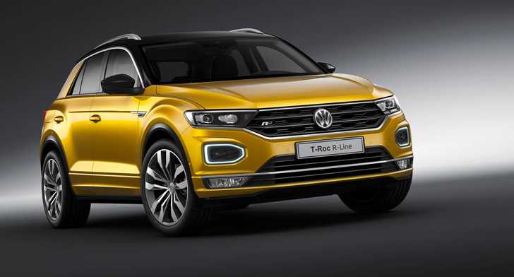 Volkswagen Introduces T-Roc R-Line, Details Engine Range