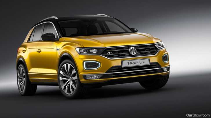Volkswagen Introduces T-Roc R-Line, Details Engine Range