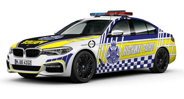 2018 BMW 530d - Victoria Police - Highway Police