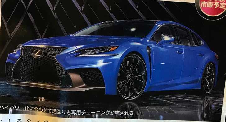 Lexus LS-F Might Finally Bring Back A V8