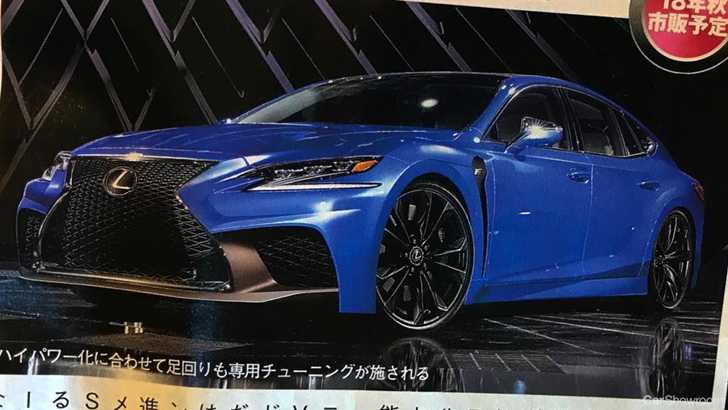 Lexus LS-F Might Finally Bring Back A V8