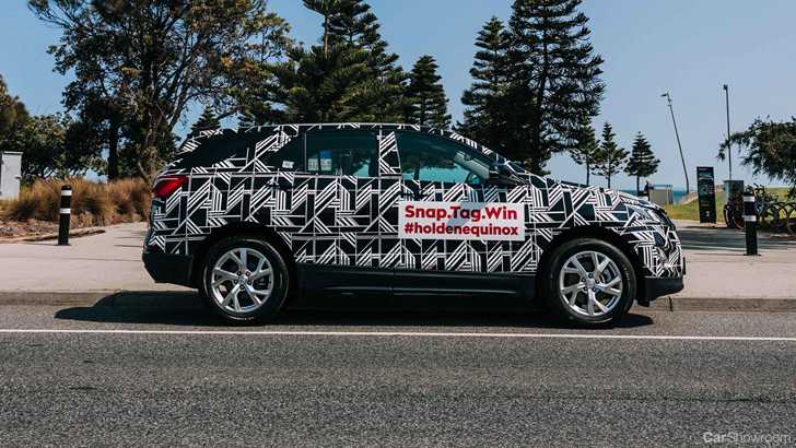 Holden Flaunts Upcoming Equinox On Melbourne Streets