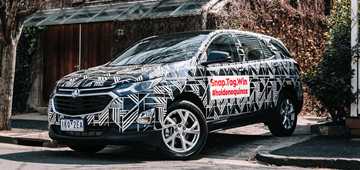 Holden Flaunts Upcoming Equinox On Melbourne Streets