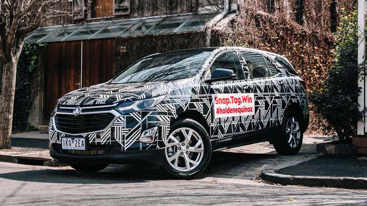 Holden Flaunts Upcoming Equinox On Melbourne Streets