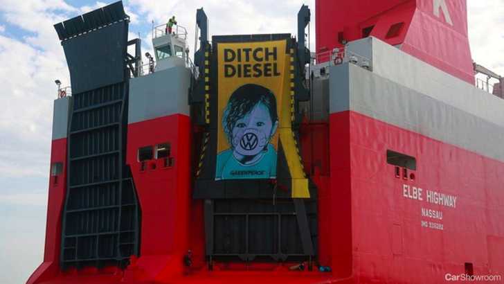 Greenpeace Attempting To Block VW’s From Entering UK