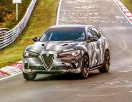 Alfa Romeo Stelvio QV Takes Nurburgring SUV Lap Record